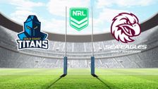 Gold Coast Titans vs Manly Warringah Sea Eagles