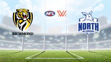 S2025 E96: Richmond Tigers vs North Melbourne Kangaroos