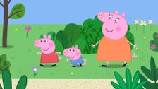 S9 E15: Hearing Test; Favorite Sound; Hospital Sleepover; Caring for Grandpa Pig; Granny Sheep Moves In