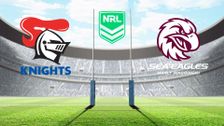 Newcastle Knights vs Manly Warringah Sea Eagles