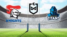 Newcastle Knights vs. Gold Coast Titans