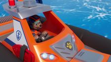 S12 E6: Search and Rescue: Pups Save a Swept-Away Sweetheart; Search and Rescue: Mystery of the Missing Kitties