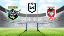 Canberra Raiders vs. St George Illawarra Dragons