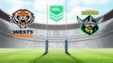 Wests Tigers vs Canberra Raiders