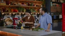 S9 E38: Winner Winner Veggie Dinner