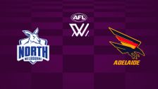 S2026 E117: North Melbourne Kangaroos vs Adelaide Crows
