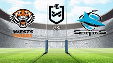 Wests Tigers vs Cronulla-Sutherland Sharks