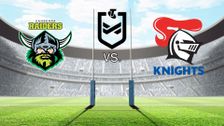 Canberra Raiders vs. Newcastle Knights