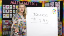 S1 E10: Years 3-6: Calculating Change using Vertical Subtraction