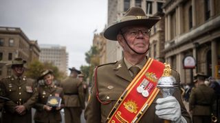 Anzac Day March Hobart