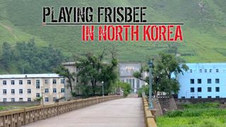 Playing Frisbee in North Korea