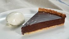 S2 E10: Valrhona Chocolate Tart with Vanilla Bean Ice Cream