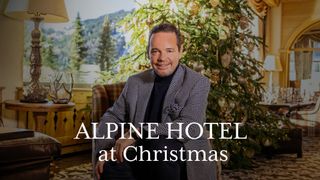 Alpine Hotel at Christmas