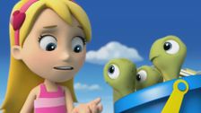 S1 E2: Pups Save the Sea Turtles; Pup and the Very Big Baby