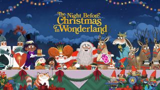 The Night Before Christmas in Wonderland