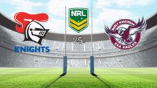 Newcastle Knights vs. Manly-Warringah Sea Eagles