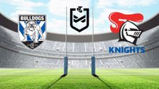 Canterbury-Bankstown Bulldogs vs Newcastle Knights