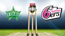 Melbourne Stars vs Sydney Sixers