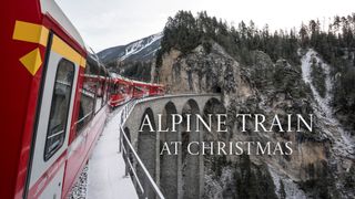 Alpine Train at Christmas