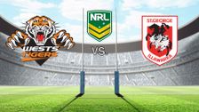 Wests Tigers vs. St. George Illawarra Dragons