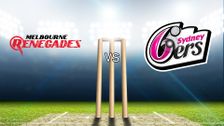 Melbourne Renegades vs Sydney Sixers