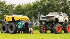 S1 E6: Two Lifted Lambo Mud Truck!